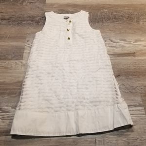 Janie and Jack White Toddler Shift Dress